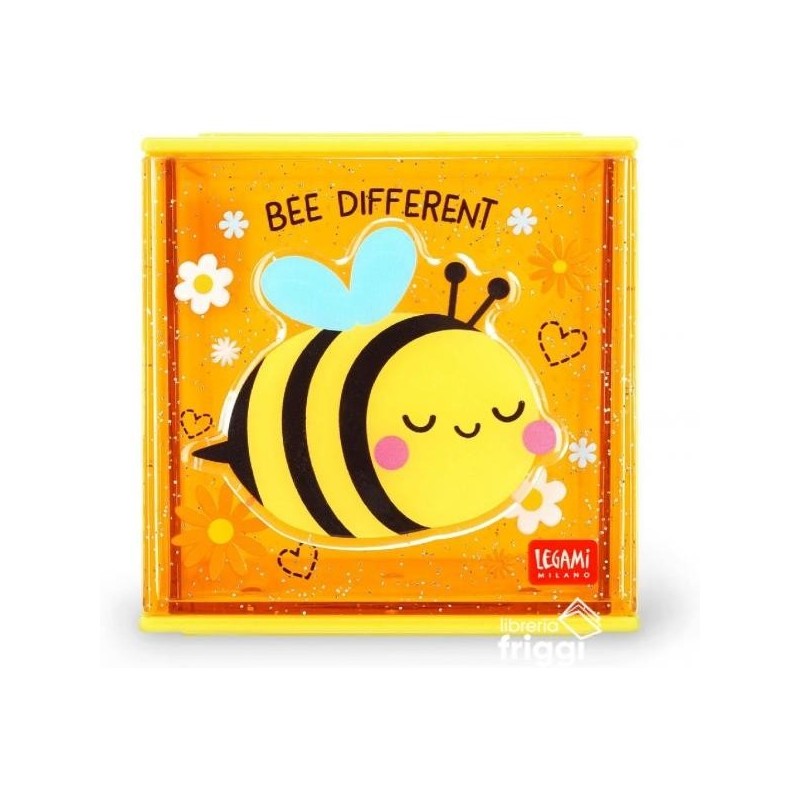 LEGAMI - BOX COMPONIBILE DA SCRIVANIA CUTIE CUBE - BEE (Cod. B0F8BY97VH)