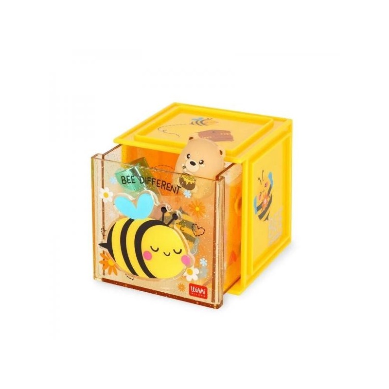 LEGAMI - BOX COMPONIBILE DA SCRIVANIA CUTIE CUBE - BEE (Cod. B0F8BY97VH)