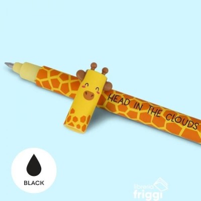 LEGAMI - PENNA CANCELLABILE ERASABLE PEN - GIRAFFE - BLACK (Cod. /)