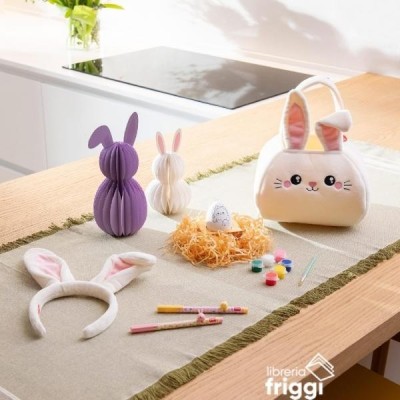 LEGAMI - HOPPY EASTER PELUCHE BAG - BUNNY (Cod. B0GJZPSLQG)