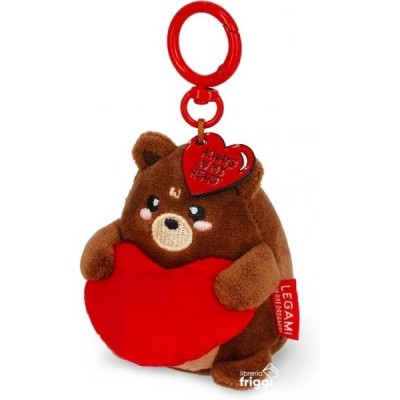LEGAMI - PORTACHIAVI PELUCHE TINY SUPER SOFT - TEDDY .. (Cod. B0DXVXDWQG -/)