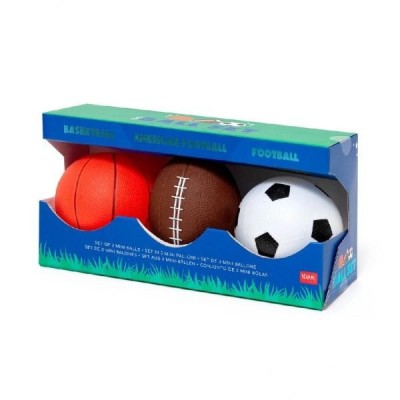 LEGAMI - MINI BALL SET "FUN FOR THE WHOLE FAMILY" - 3PZ.