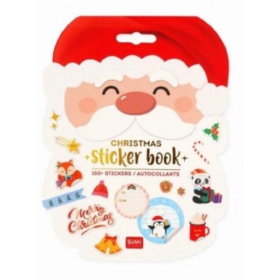 LEGAMI - STICKER BOOK - SET OF 150 CHRISTMAS STICKERS AUTOCOLLANTS