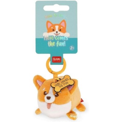 LEGAMI - PORTACHIAVI PELUCHE TINY SUPER SOFT - CORGI .. (Cod. B0DXVYDKJT -/)