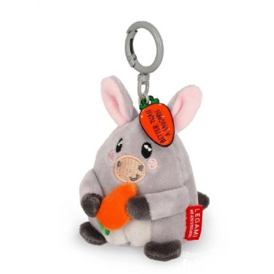 LEGAMI - PORTACHIAVI PELUCHE TINY SUPER SOFT - DONKEY .. (Cod. B0DXVZLRR7 -/)