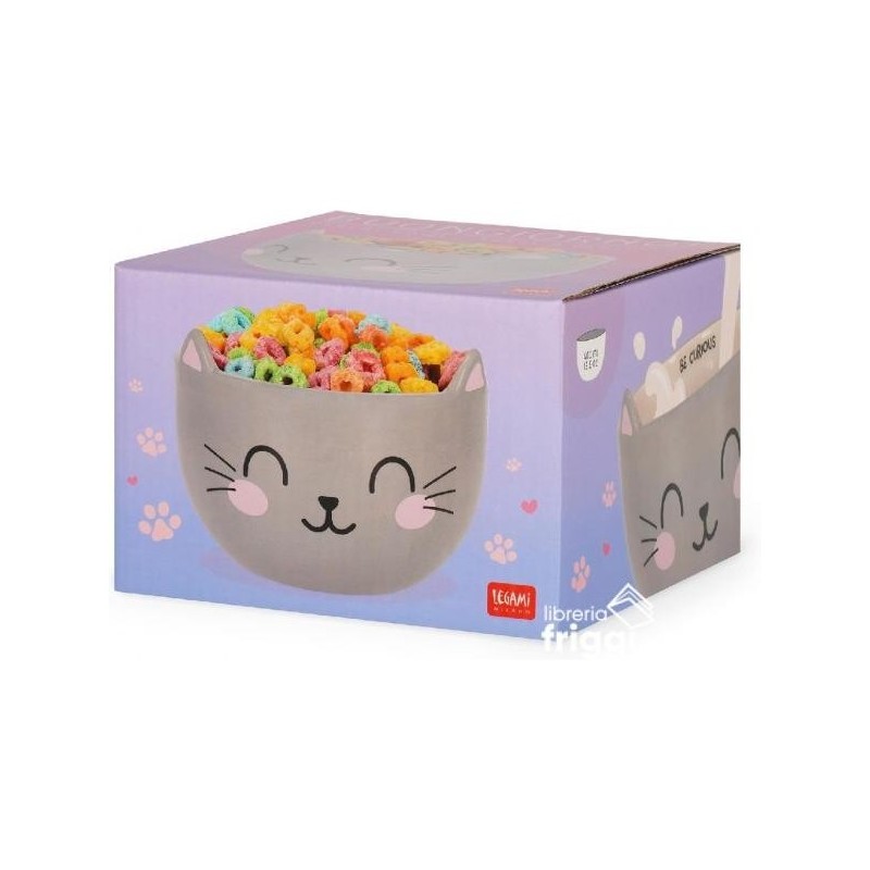 LEGAMI - TAZZA PER CEREALI IN GRES "BUONGIORNO!" - KITTY